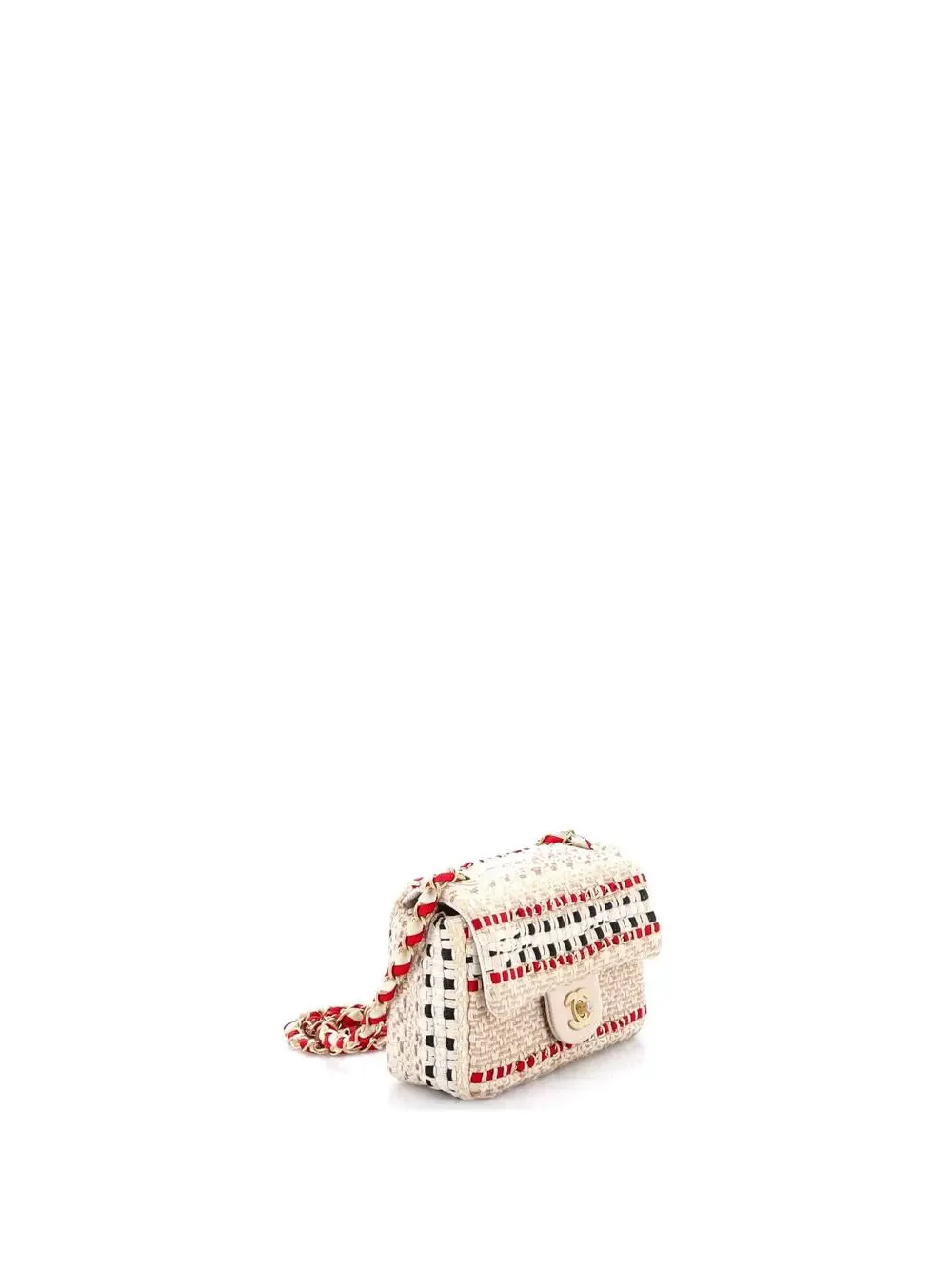 Chanel Classic Single Flap Bag Woven #287603C42B